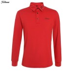 titleist 타이틀리스트 7종 남성 골프 긴팔 카라티셔츠